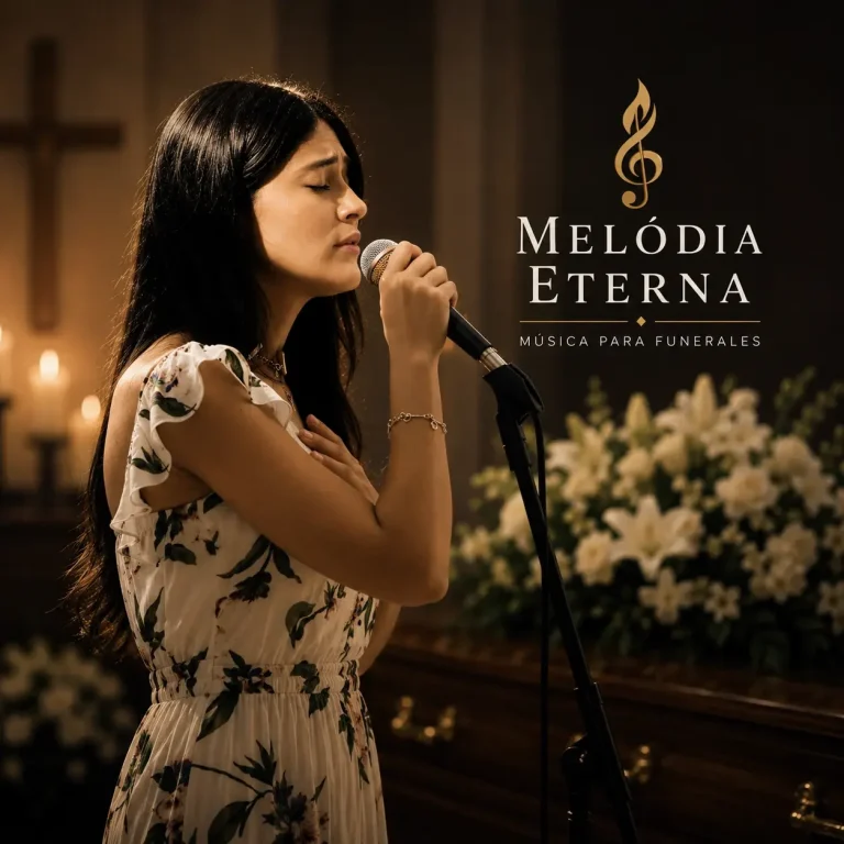 Cantante para funerales en Madrid | Melodía Eterna Cantante profesional interpretando música para funerales en Madrid
